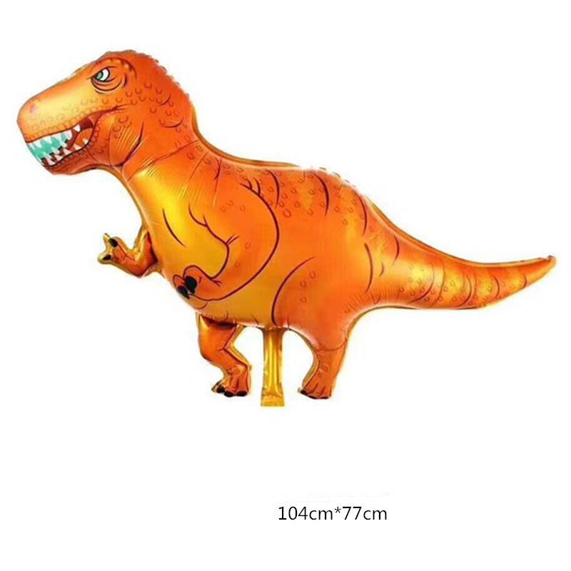 20 Styles 4D Active Inflatable Aluminum Foil Balloons Dinosaur Tyrannosaurus Rex and Triceratops