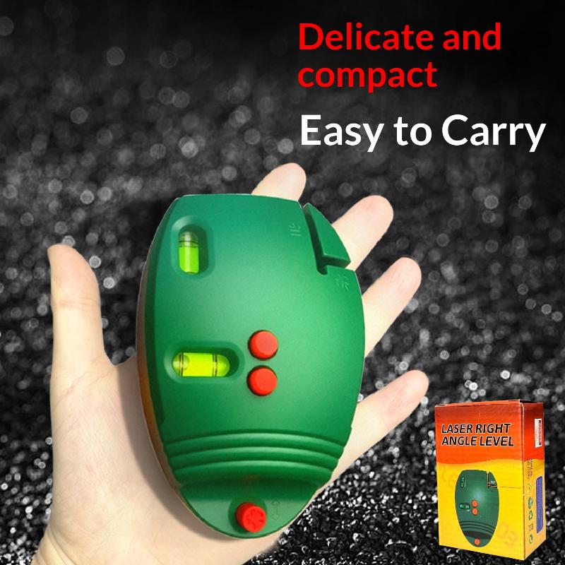 Electronic Infrared Line Level 90 Degree Laser Level High Precision Long Distance Wall Level Tool Measuring Instrument