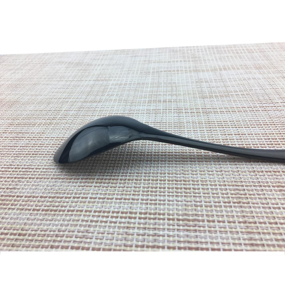 All Styles 1-Piece Black Cutlery Set 18/10 Stainless Steel Western Food Tableware Sets Steak Butter Knife Fork Spoon Dinnerware