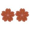 2 Pcs Bird Bath Copper Disk Bird Bath Purification Disk Birdbath Accessories with Stable Triple Point Support