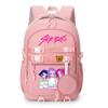 Sac à dos scolaire pour filles Kpop Rumi Zoey Mira Derpy Sajaboys imprimé Sac à dos décontracté avec porte-monnaie