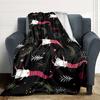 1Pc Holiday Gnomes Celebration Blanket Soft Throw Blanket For Home Bedroom Bed Sofa Travel Office Solid Christmas Blanket