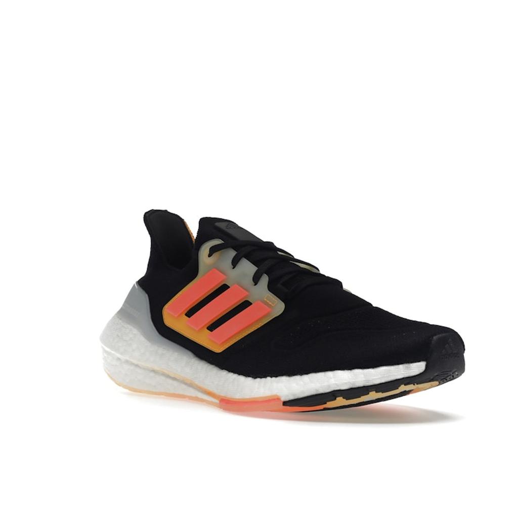 Adidas Unisexové tenisky UltraBoost 22 Black Flash Orange Core-Black Turbo GX5464