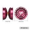 Professional Yoyo Ball Aluminum Alloy Responsive YoYo with Unresponsive Bearing for Professionals Beginners
