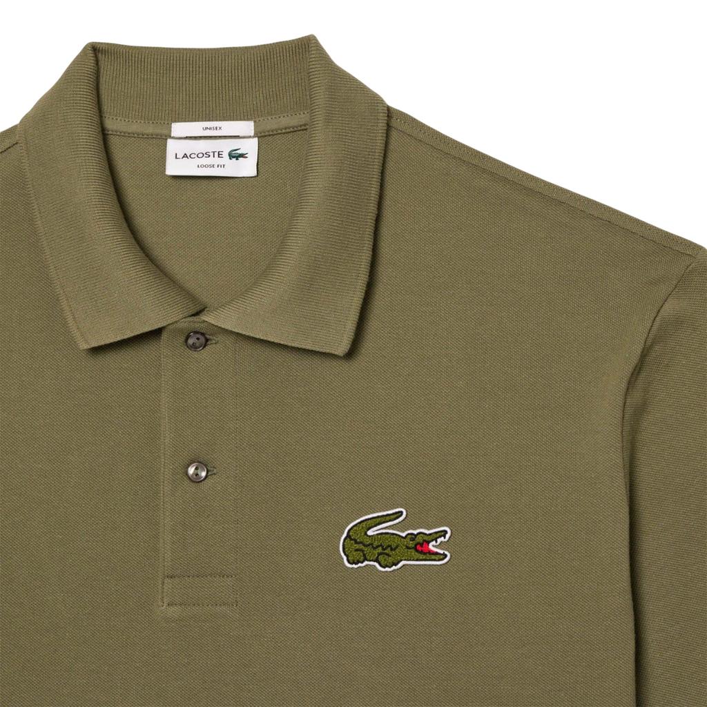 Lacoste Unisex Pánská polokošile L.12.12 s odznakem, piqué, volný střih