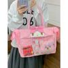 Kuromi Melody Cartoon Pvc Shoulder Bag With Large Capacity For Daily Use