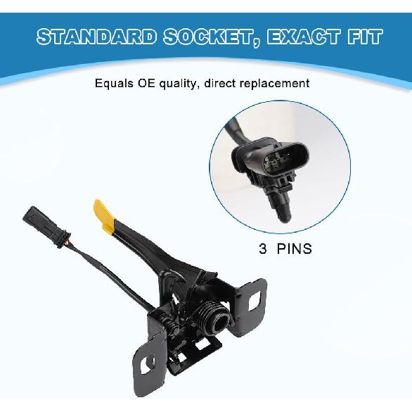 

JDMON Hood Latch Compatible with Chevrolet Equinox Premier 1.5L 1.6L L4 2019 2020 Replacement for 84693736 84255978