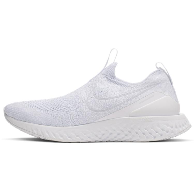 

новые женские Nike Epic Phantom React Flyknit Белые Чистая платина 36