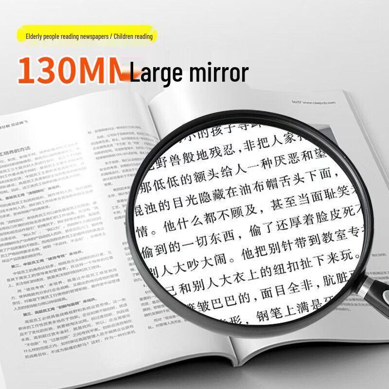 Large Handheld LED Magnifying Glass