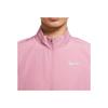 Nike Dri-FIT Swoosh Run Reflective Logo Print Packable Stand Collar Jacket Women Jacket Pink DD4926-630