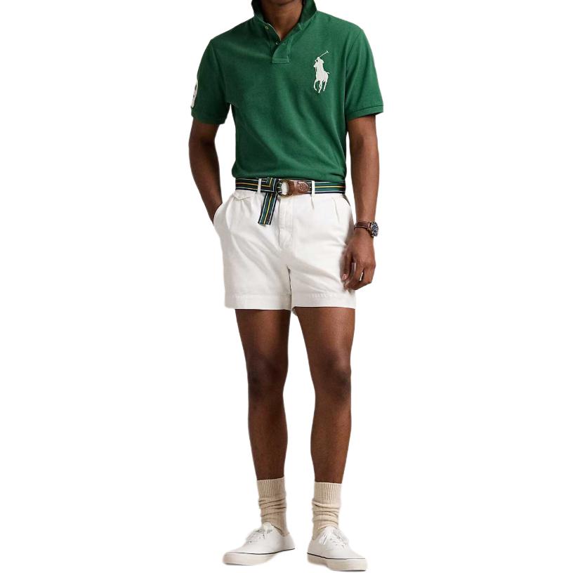 Polo Ralph Lauren Short Sleeve Logo Embroidered Polo Shirt Men Tops Green 710969625-002