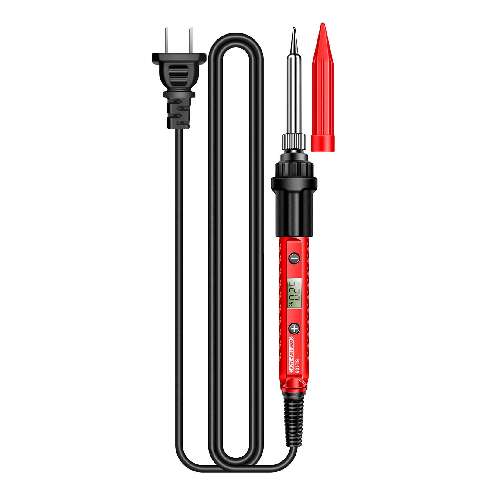 

Точный контроль температуры паяльник-ручка для энтузиастов, техник, регулирующий температуру US красный