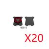 MOC Medieval Military Building Blocks Accessories Ancient Castle Knight Armor Viking Round Dragon Shield Flag Brick Toy Gift R62