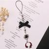 Trendy Phone Lanyard Gothic Style Butterfly Heart Keychain Pendant Durable Phone Strap Portable Phone Accessory for Keys