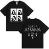 2026 Neues Trendiges Aitana Grafik T-Shirt Unisex Damen Popmusik Hip Hop Print Sommer Streetwear Baumwoll T-Shirt Lässiges Oberteil Streetwear