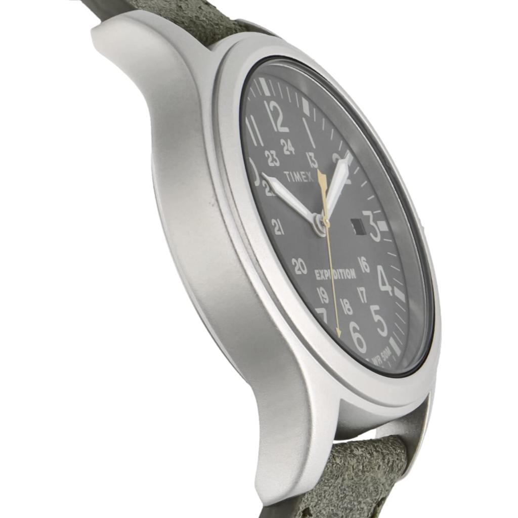 TIMEX Expedition Moss Green Dial Brass Mineral Glass Quartz 40MM America Watch TW4B22900 Men's Green