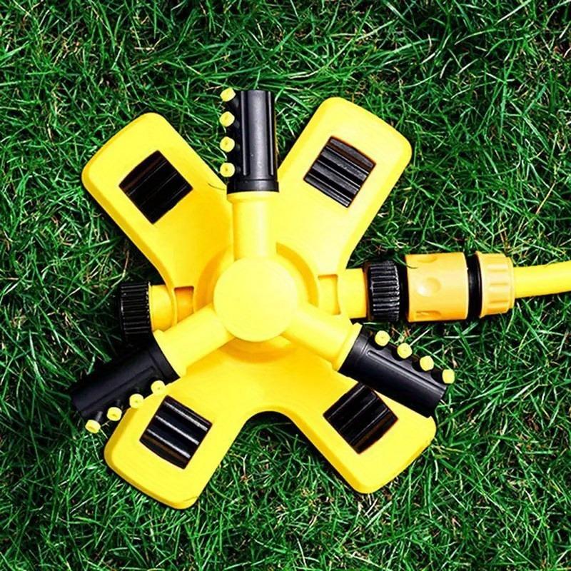 Durable 360-Degree Automatic Rotating Sprinkler Head | No Battery Needed, Ideal for Lawn & Garden Irrigation, Garden Watering Solution