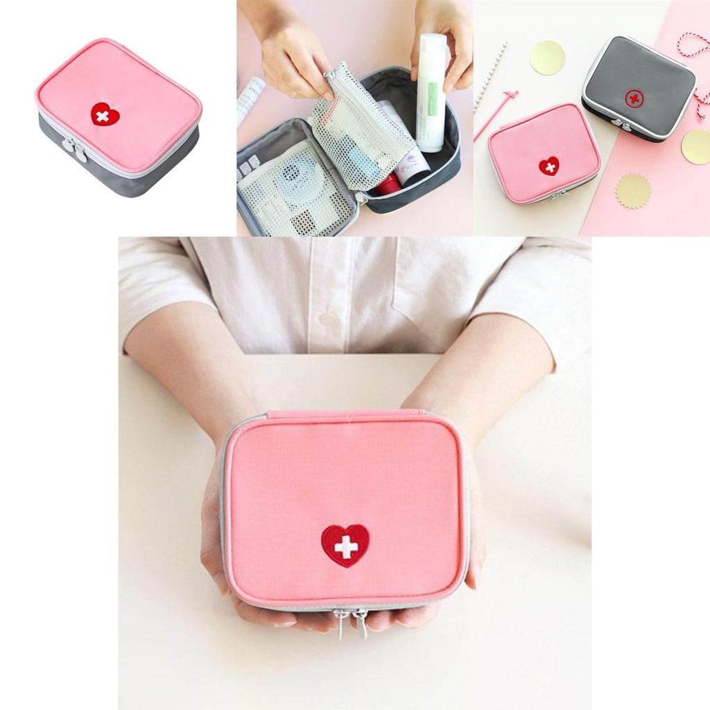 Mini Square Multi Functional Portable Pill Storage Bag For Travel And Household Use With Waterproof Material