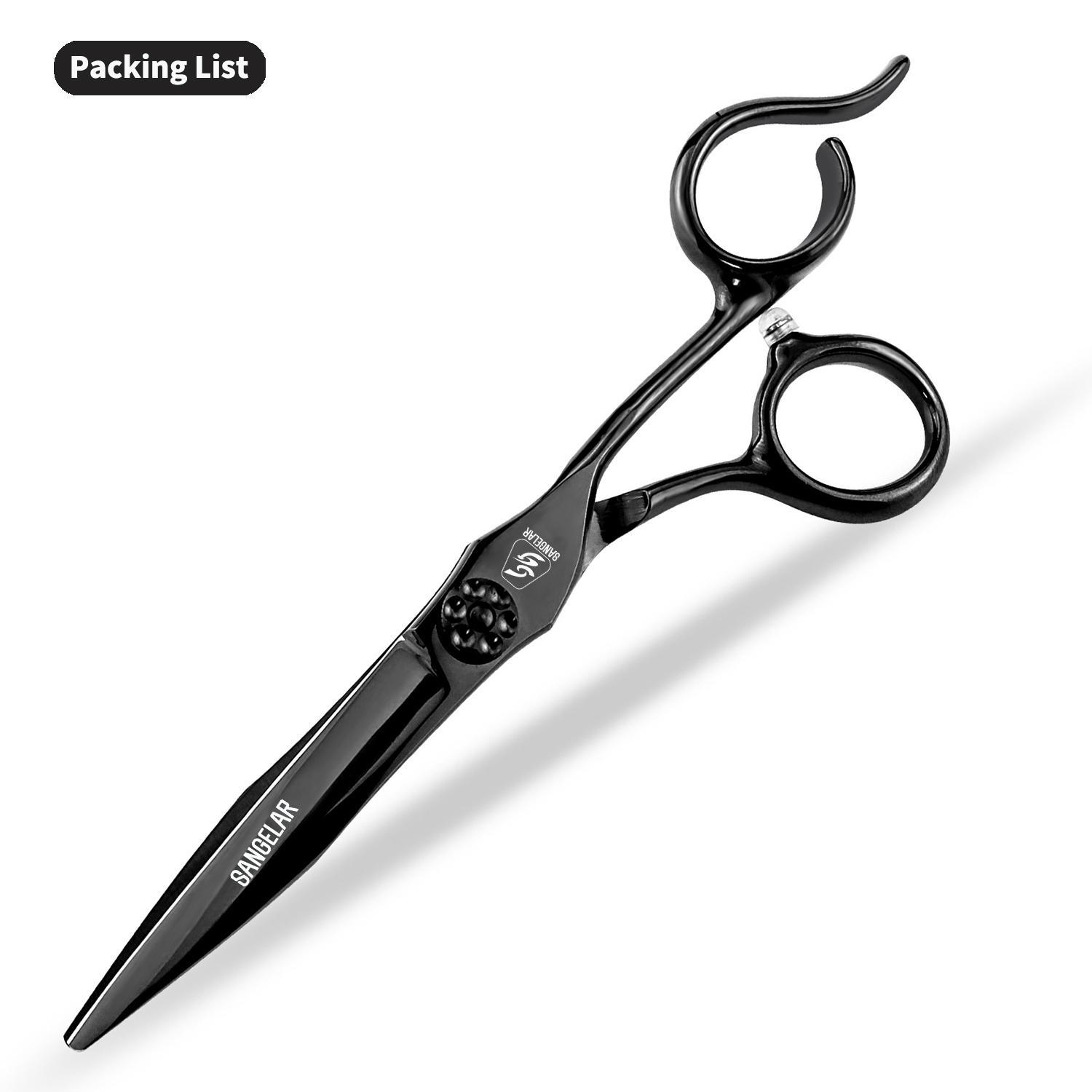 

Профессиональные ножницы для стрижки волос Sangelar 6 дюймов, специальный дизайн, высокая производительность, стильные и красивые, настоятельно рекомендуются 6 Set чёрный