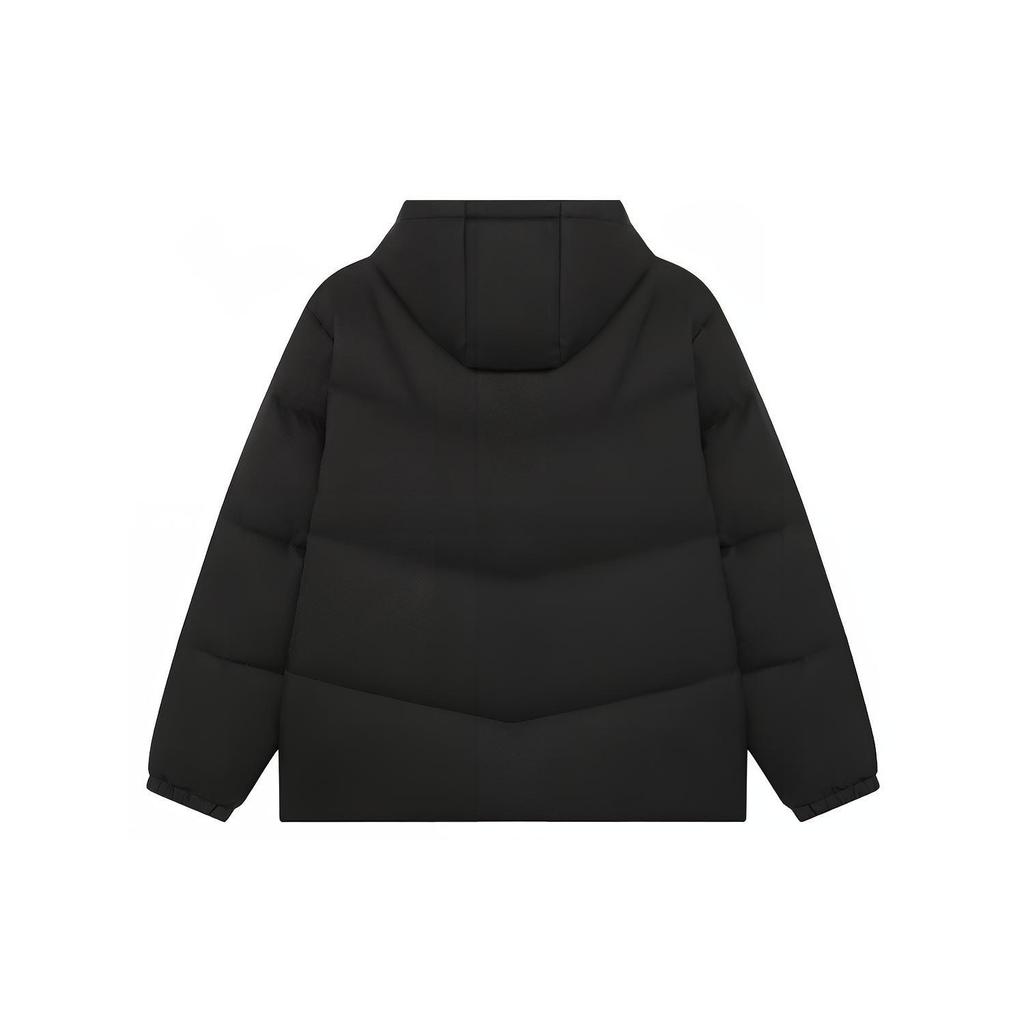 New Balance Logo Print Mid Down Jacket Asia Sizing 'Black' Men's AMJ23342-BK