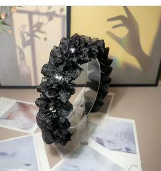 Retro Leopard Print Plush Headband - Non-Slip, Korean Style for Women, Perfect for Autumn and Winter Face Washing