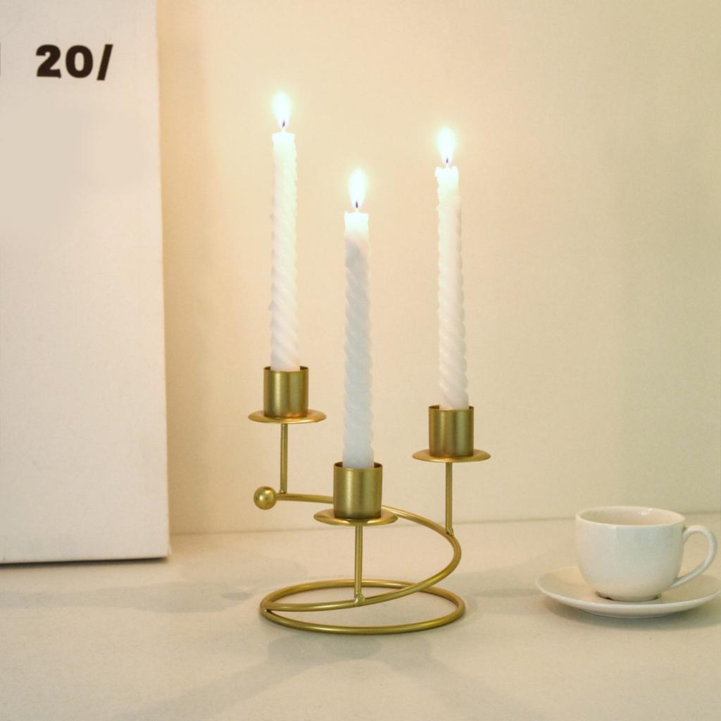 Nordic Metal Candlestick Candle Holder Home Decorations Wedding Home Decorations Candlestick Holder