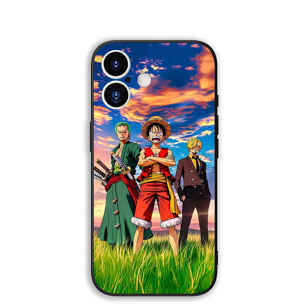 for Samsung Galaxy A17 A07 A04 j7 J5 J2 Prime J8 A01 A02 A03 A23 A71 A72 A41 M56 M23 Case One Pieces Luffy Roronoa Zoro Sanji