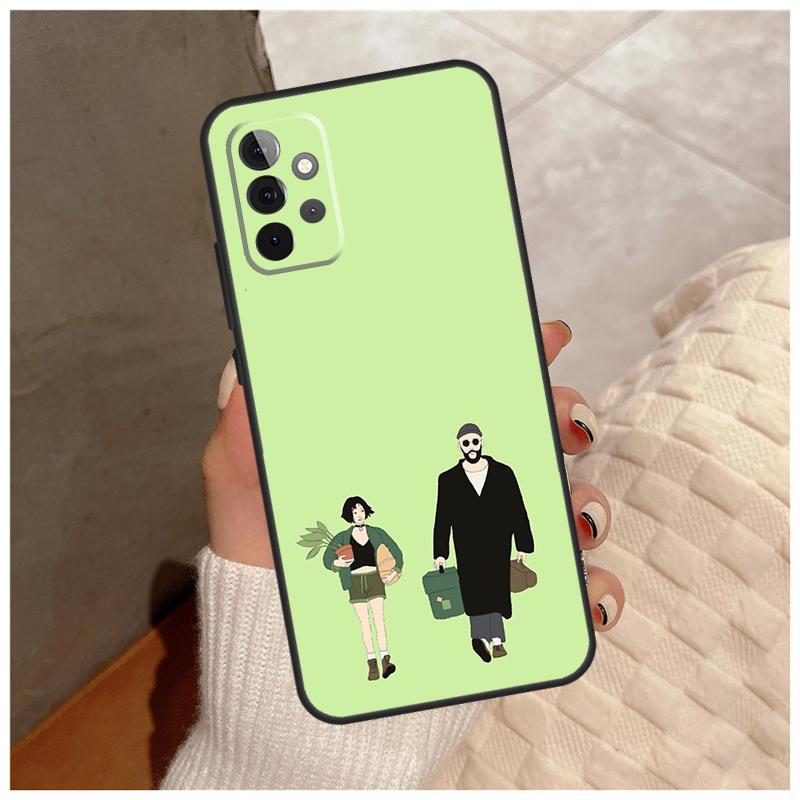 Leon The Professional For Samsung Galaxy A14 A34 A54 A06 A16 A26 A36 A56 A12 A32 A52 A13 A33 A53 A15 A35 A55 Case