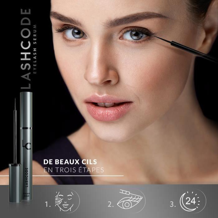 Sérum Des Cils Lashcode Eyelash Serum 5ml - Conditionneur De Cils Accélérateur De Croissance