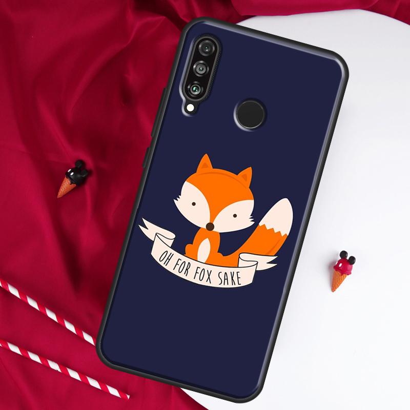 

Арт с лисой Для Huawei Nova 12i 11i 8i 12s 9 10 SE Y90 Y60 Y70 Y72 Y61 Y91 P20 P40 P30 Lite P60 Pro Чехол Huawei Nova 11