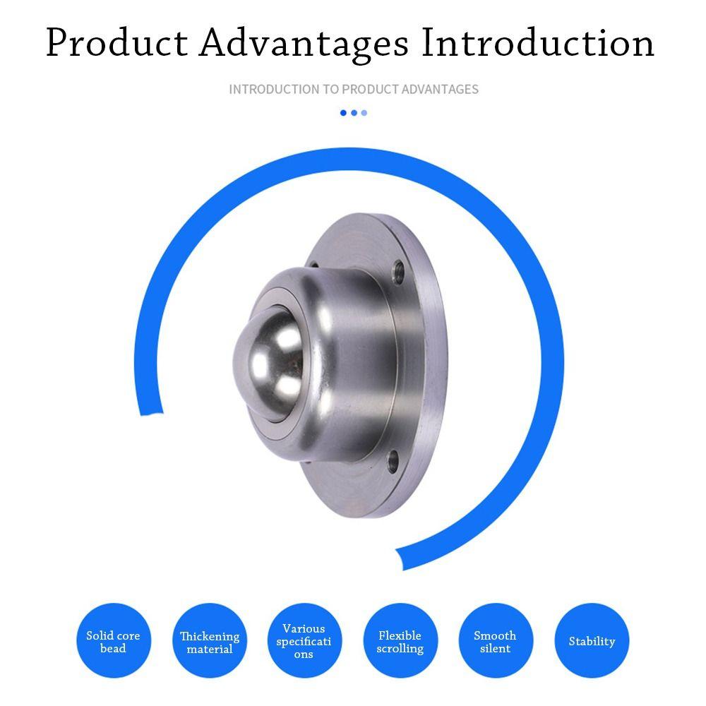 Strong Load-Bearing Carbon Steel Eye Round Wheel Steel Swivel Ball Mini Swivel Wheels Caster Wheel