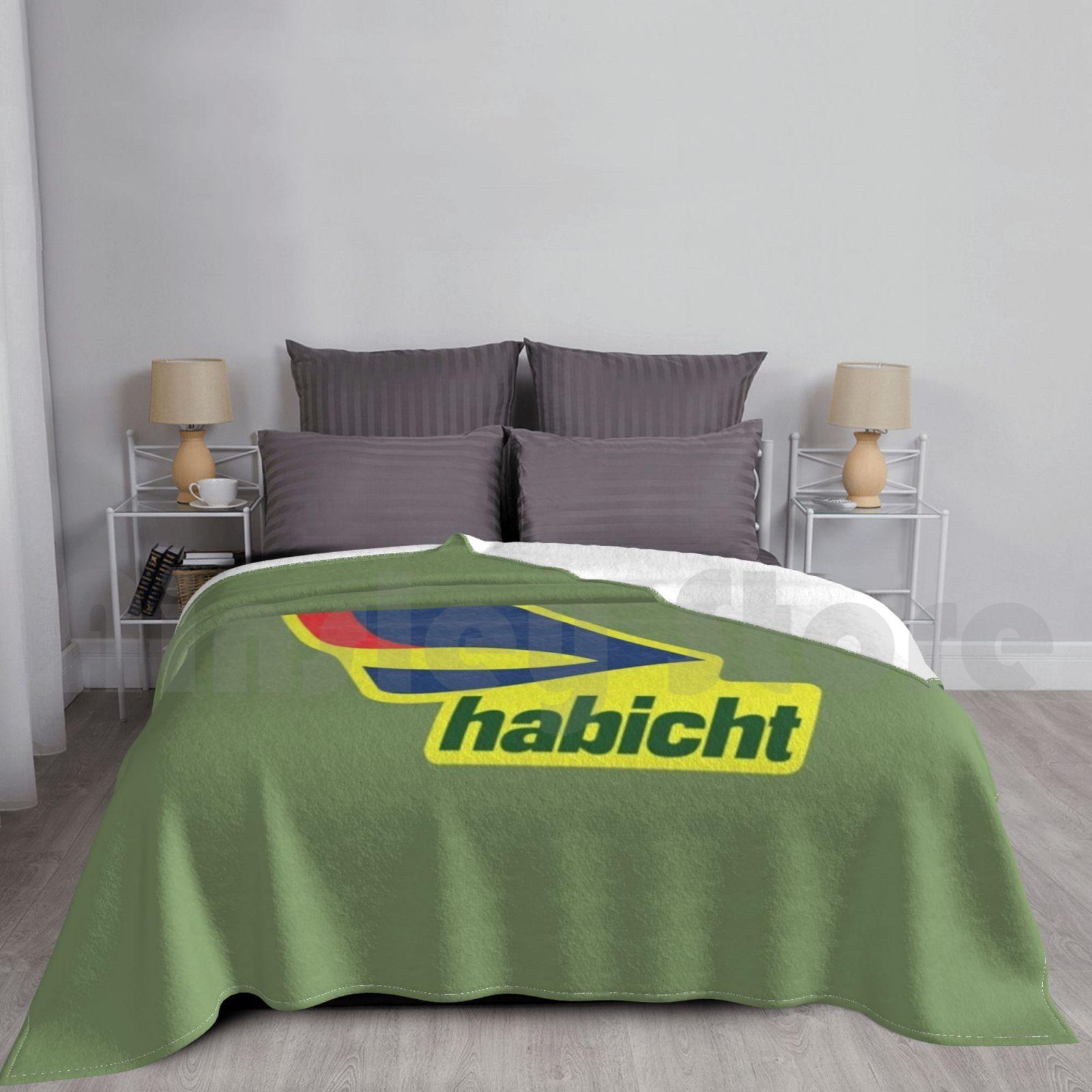 Copy Of Habicht Logo ( V2 Right ) Blanket Super Soft Warm Light Thin Simson Simson Hawk Sr4 Sr4 4 Hawk Simson Size: 75*100cm, Weight: 230 GSM