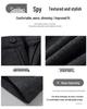 Women's Gray Woolen High-Waisted A-Line Slimming Winter Shorts 2025.
