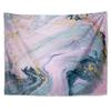 Tapestry Quicksand Wall Covering Marble Background Cloth Flow Pattern Decorative  Blue  Living Room  Decoration