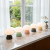 Warm White Lights Mushroom LED Table Lamp Dimmable Function USB Charging Port USB Charging Night Light Touch Control