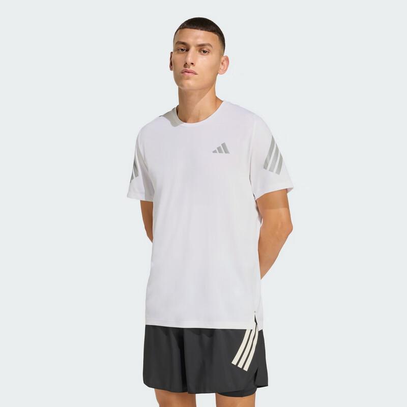 Adidas Men s Loose Fit Short Sleeve Running Tee A/S