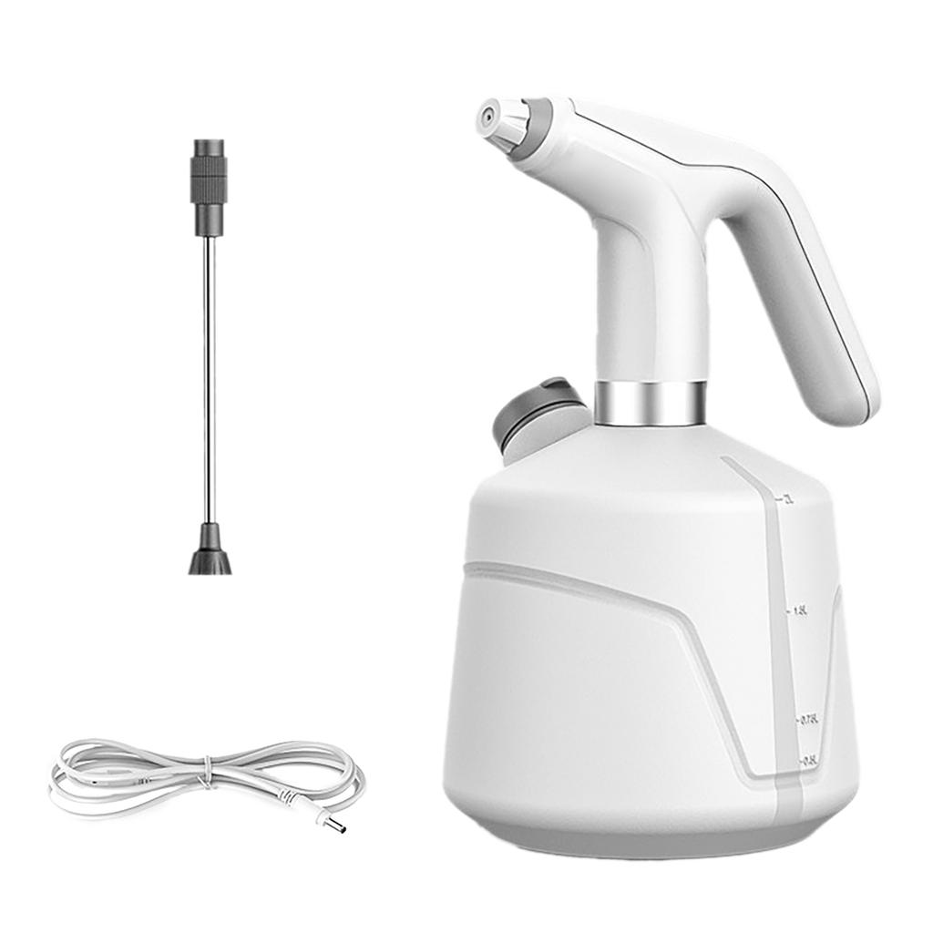 2L Electric Plant Sprayer USB Rechargeable Watering Tool with Portable Handle Suitable for Indoor and Outdoor Gardening