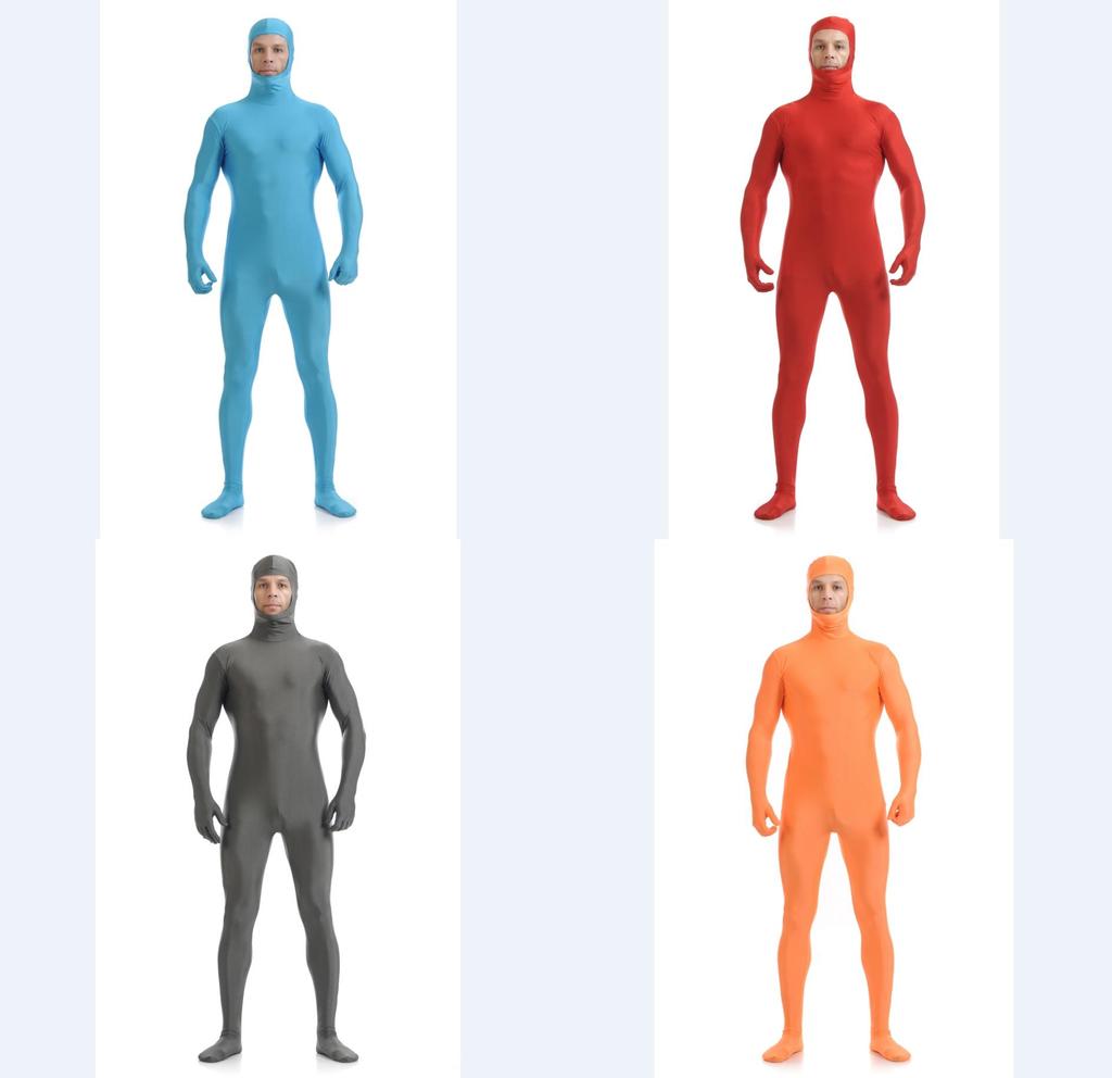 Premium Qualität Halloween Erwachsenen Morphsuit Kostüm für ultimativen Cosplay-Spaß