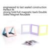 Magnetic Picture Frame Double Sided Magnet Photo Frame Magnetic Fridge Frames for Square