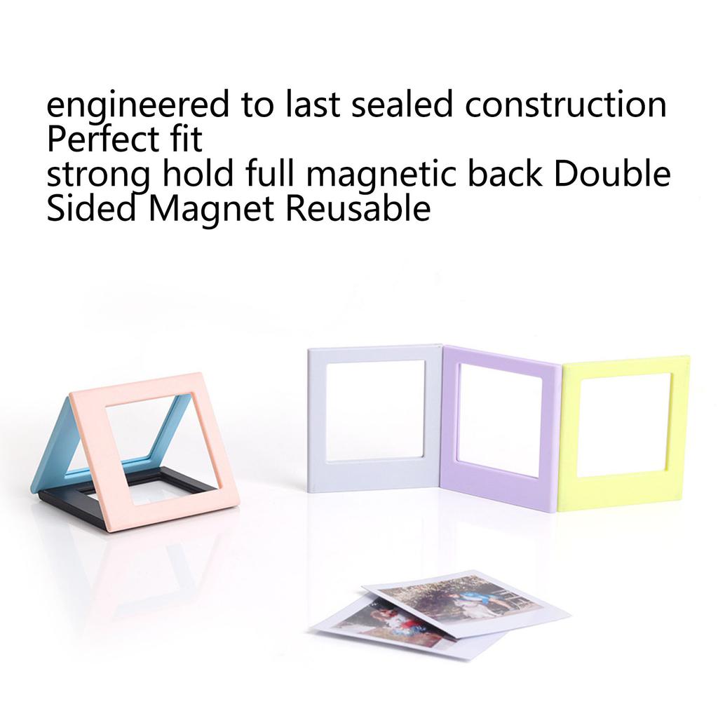 Magnetic Picture Frame Double Sided Magnet Photo Frame Magnetic Fridge Frames for Square