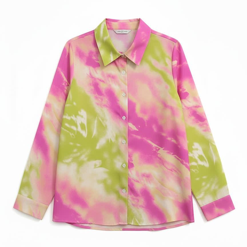 2026 Women s Hawaiian Floral Summer Beach Shirt - Loose Fit, Casual XL