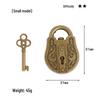 Intelligence Puzzle Zinc Alloy Disentanglement Rings - Unlock Nine Linked Rings Kongming Luban Lock Educational Toy
