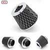 76mm Universal Car Cold Air Intake System Turbo Induction Pipe Tube Kit With Air Filter High Flow Performace Air Filter Inlet