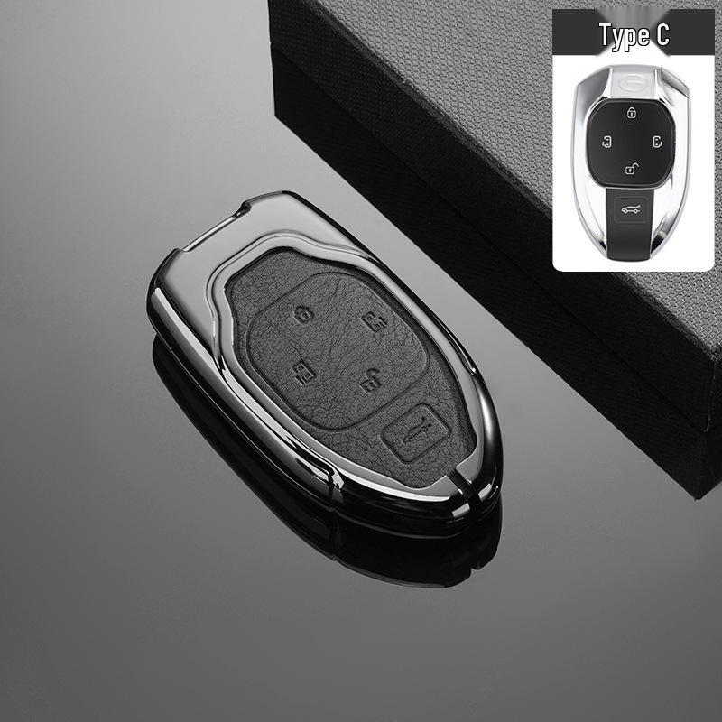 Compatible Key Case for GAC Trumpchi GS8, M8, Master, Shadow Leopard, GS4, Shadow Speed, GS3, Shadow Cool - J16 Shell Buckle