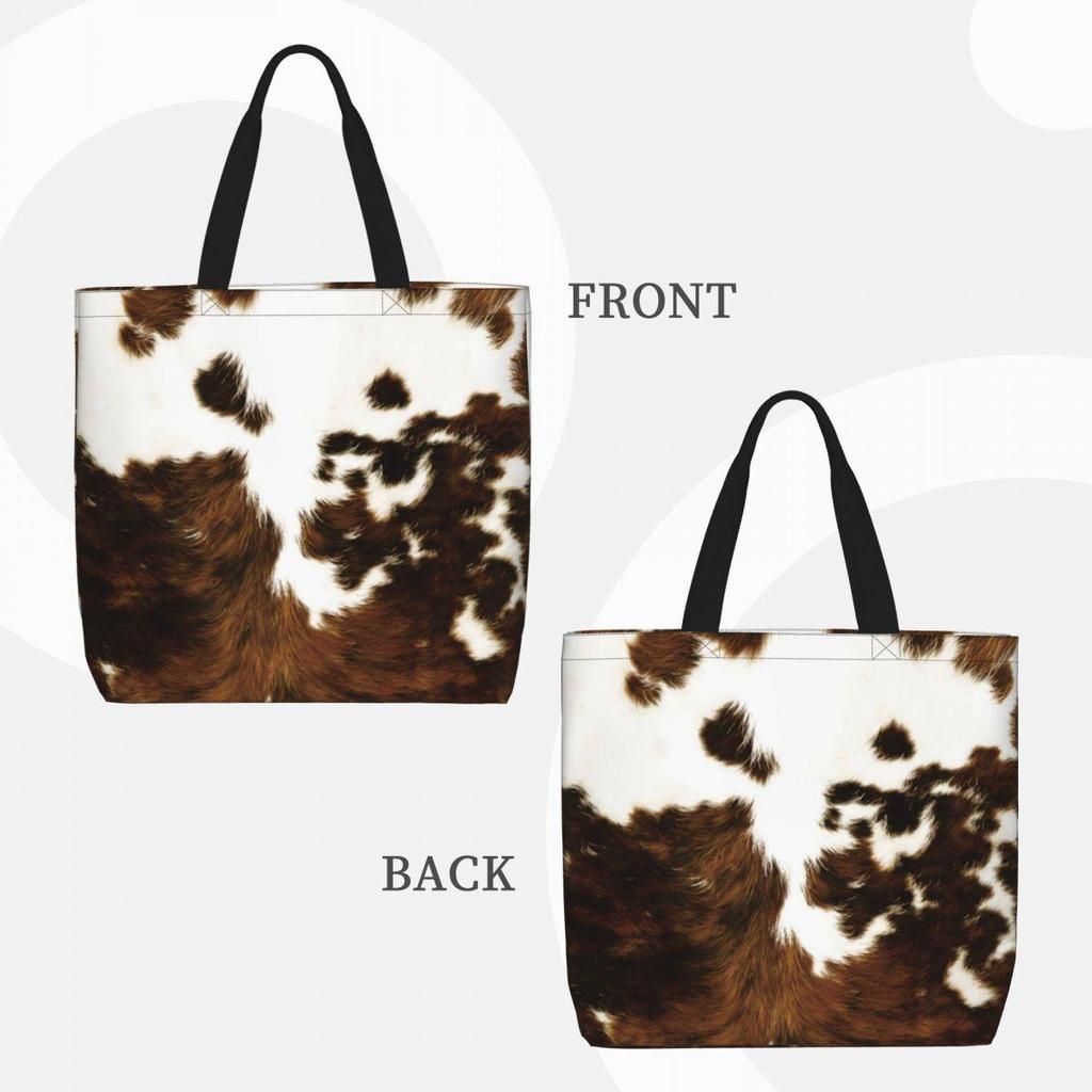 Women's Custom Logo Lightweight Canvas Crossbody Tote & Shoulder Bag