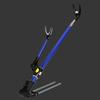 Telescopic Fishing Rod Holder with Thicken Stainless Steel Material  Easy To Carry and Store Design