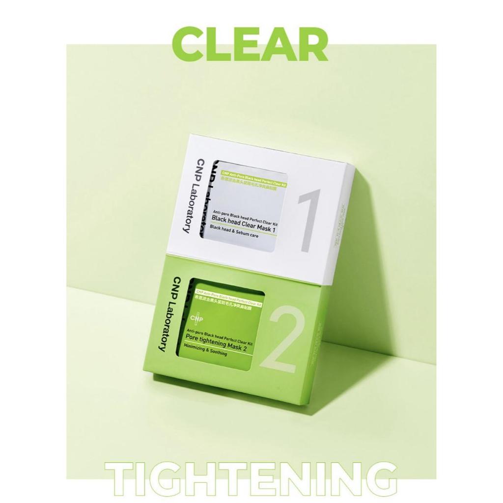 CNP Anti-Poren-Mitesser-Perfect-Clear-Kit Set mit 2, 10 Stück