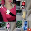 1pcs Cute Cartoon Car Sefety Seat Belt Cover Child Isofix Seat Belt Shoulder Pads Protection Plush