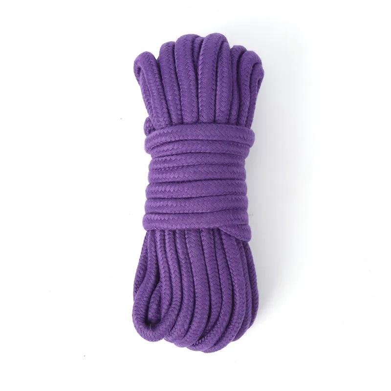 

Magician Accessories Deluxe Magicians Rope - 30ft (10M) Magic Tricks Colorful Soft Rope Magia Stage Illusions Gimmicks Props фиолетовый