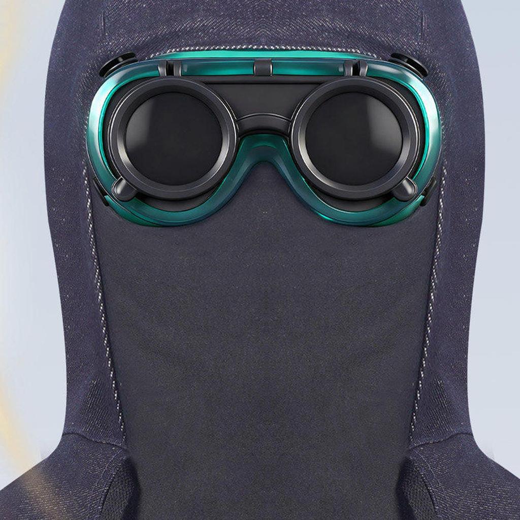Welder Hood Protective Cover With Neck Shoulder Drape Welding Helmet Masque For Tig Mig Arc Grinding Cutting Automotive Metal